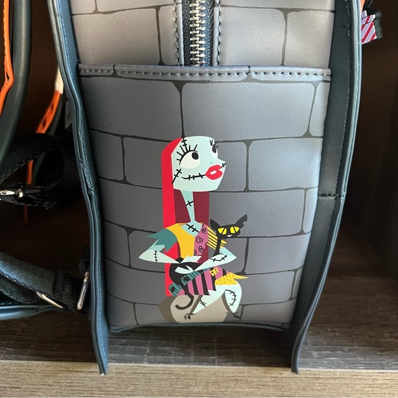 Loungefly Disney Nightmare Before Christmas Town Hall Mini Backpack - Picture 10 of 16